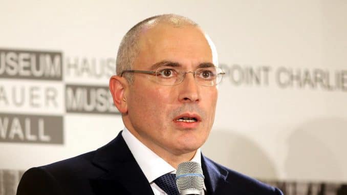 Michail Borissowitsch Chodorkowski, über dts Nachrichtenagentur