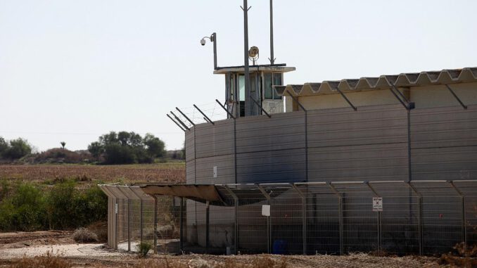 Grenze zum Gazastreifen, über dts Nachrichtenagentur