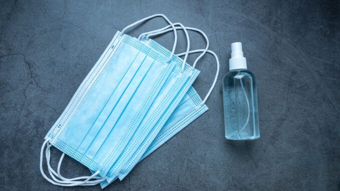 Face Masks Sanitizer Coronavirus  - waichi2021 / Pixabay