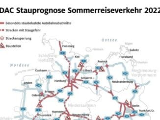 Stop-and-go vor allem in Richtung Heimat / ADAC Stauprognose für 5. bis 7. August