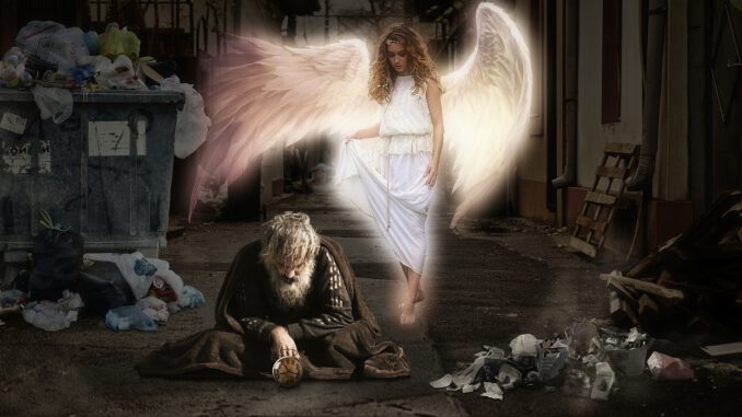 Man Homeless Poverty Angel Beggars Man Homeless Poverty Angel Beggars - Dieterich01 / Pixabay
