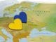 Map Of Europe Europe Ukraine Hearts  - neelam279 / Pixabay