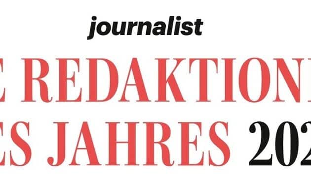 NDR holt 2022 die meisten Journalistenpreise / journalist kürt die Redaktionen des Jahres