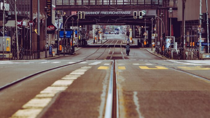 Road Empty City Deserted Tracks  - wal_172619 / Pixabay