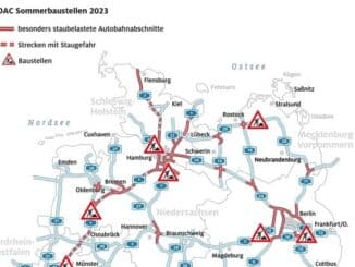 Der Pfingsturlaub beginnt im Stau / ADAC Stauprognose für 26. bis 29. Mai