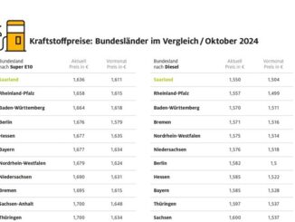 Tanken im Südwesten am preiswertesten / Kraftstoffpreise im Saarland am niedrigsten / ...