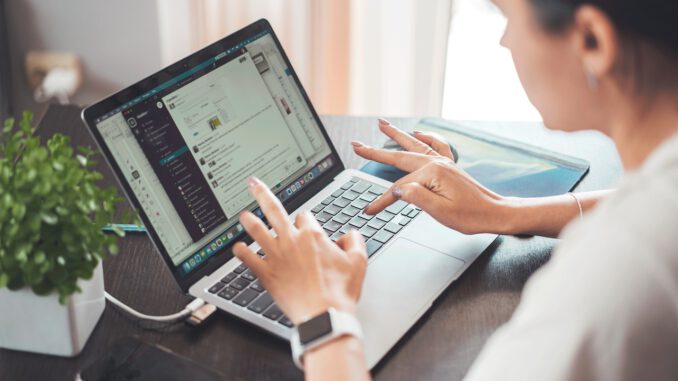 Telework Technology Laptop  - VisionPics / Pixabay