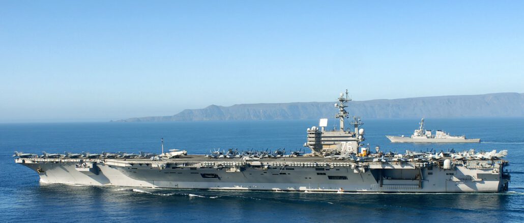 Uss Ronald Reagan Aircraft Carrier  - 12019 / Pixabay