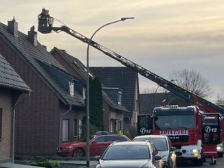 FF Goch: Rauchentwicklung durch Kaminbrand