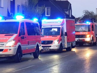 FW-BOT: Brand in Dachgeschosswohnung