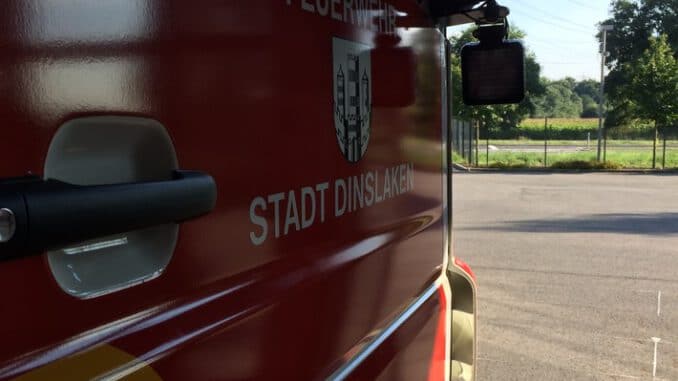 FW Dinslaken: Ausgelöste Brandmeldeanlage in der Innenstadt