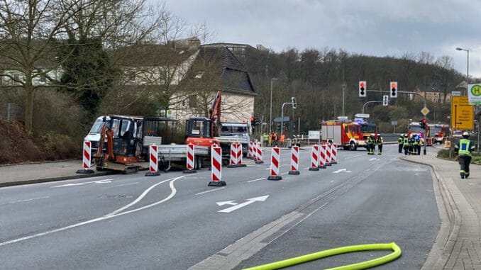 FW-EN: Wetter - gemeldeter Gasaustritt aus einer Baugrube