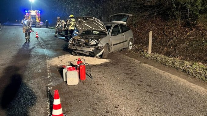 FW Hünxe: Verkehrsunfall