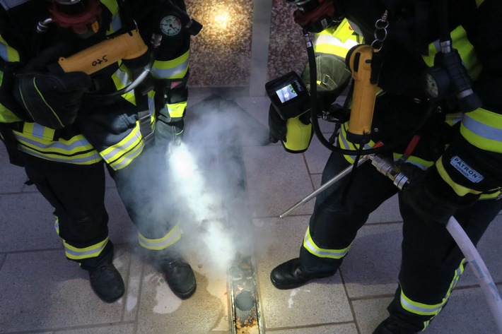 FW Kreuzau: Brand in der Sekundarschule Kreuzau