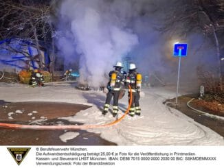 FW-M: Sprinter im Vollbrand (Kleinhadern)