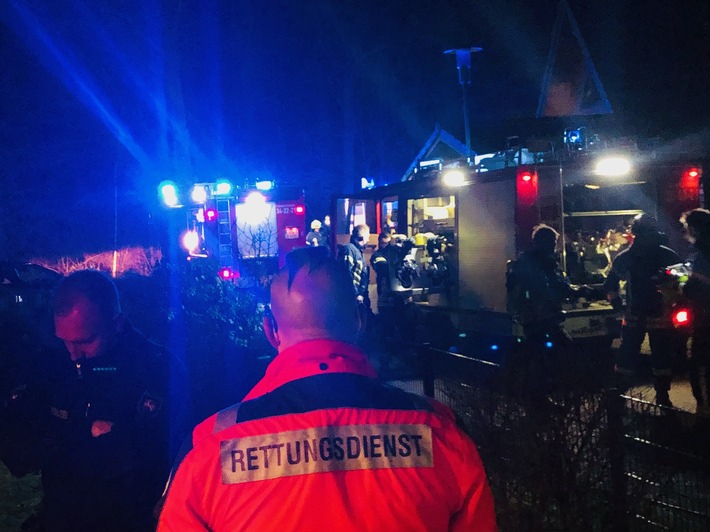 FW-ROW: Erster Brandeinsatz mit Tiefschlafmodus
