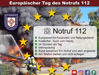 FW-SE: Europäischer Tag des Notrufs 112