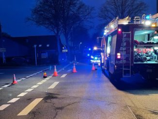 FW-Schermbeck: PKW von Straße abgekommen