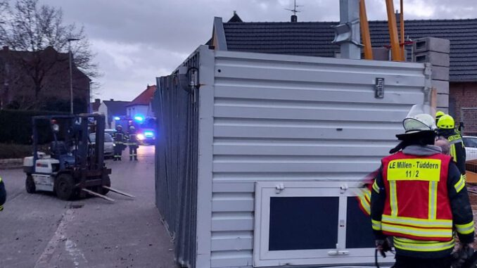FW Selfkant: Sturmeinsätze der Feuerwehr Selfkant durch Sturmtief Zeynep